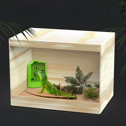 Feeding pot for reptiles 