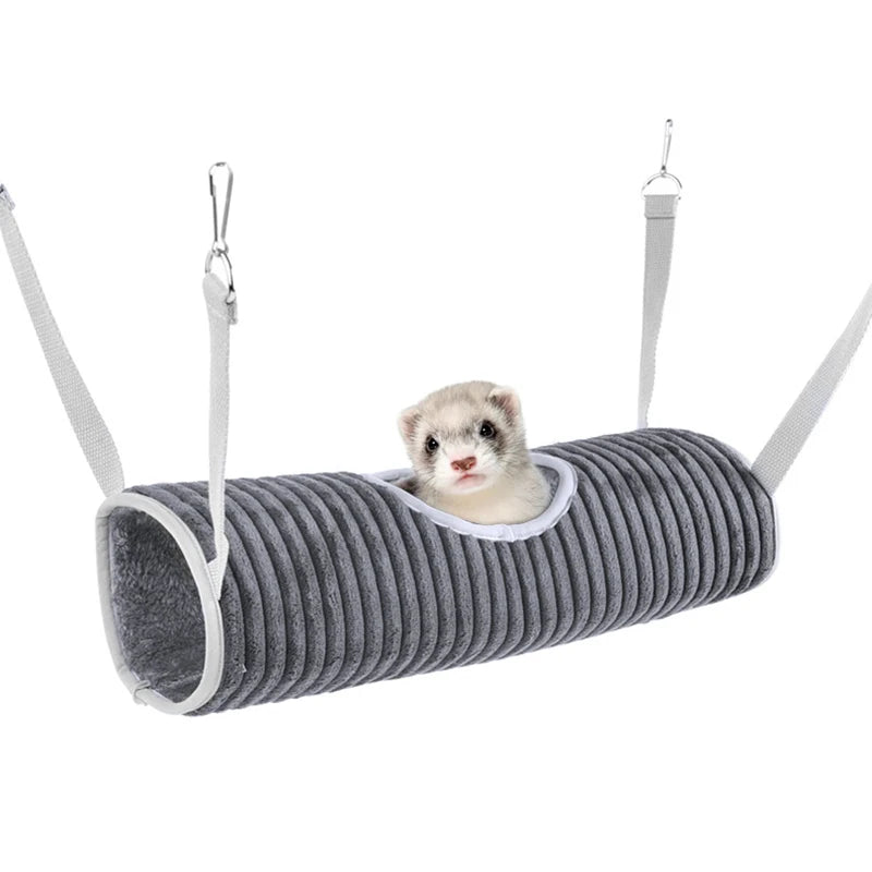Warm winter hammock for small animals 