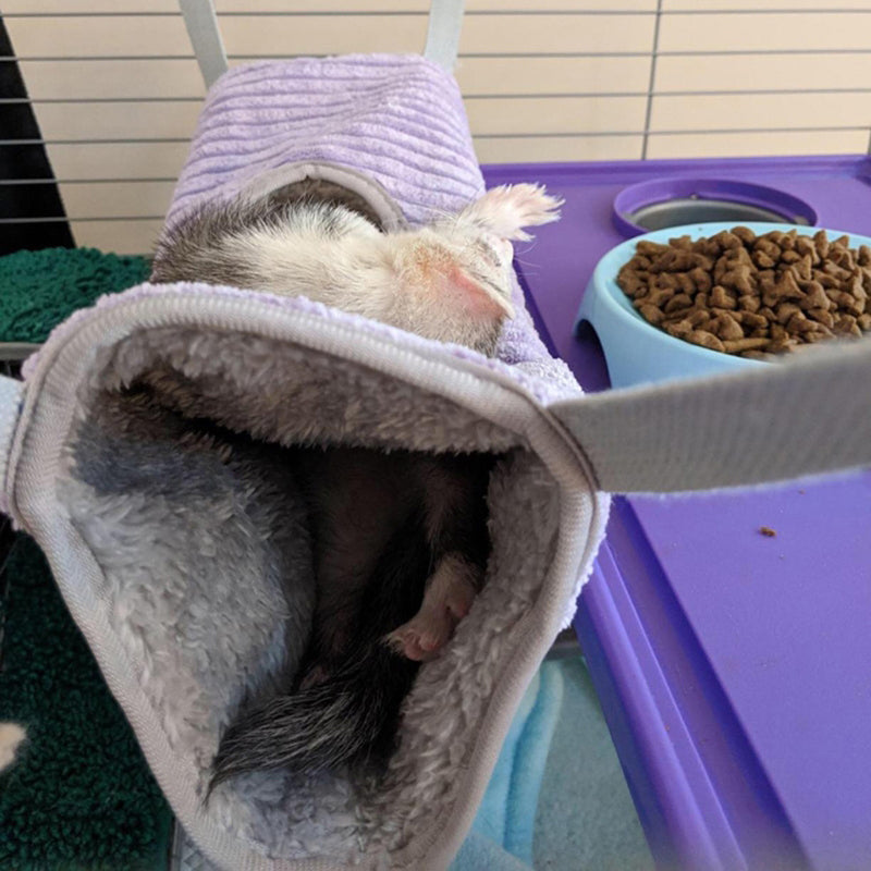 Warm winter hammock for small animals 
