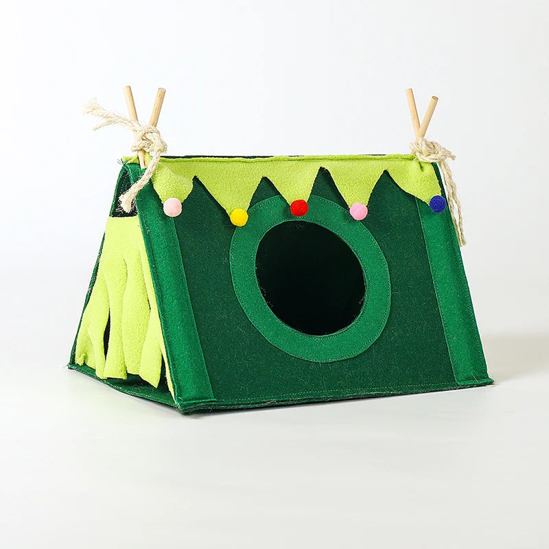 Felt tent for rabbit 