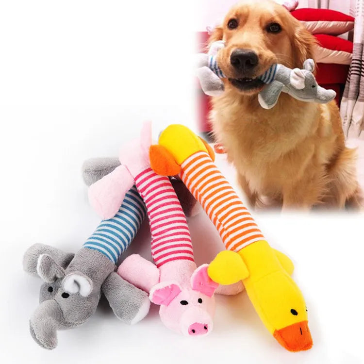 plush toy in the shape of animals for dog 