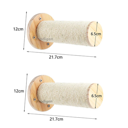 Wall-mounted climbing shelf for cat 