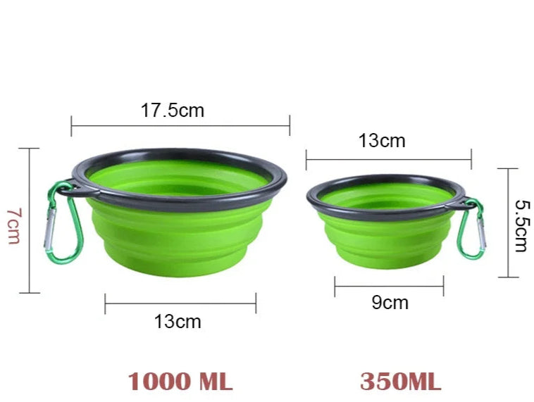 Foldable Portable Dog Feeder 