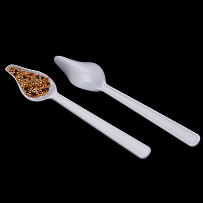 Plastic feeding spoons for baby birds 