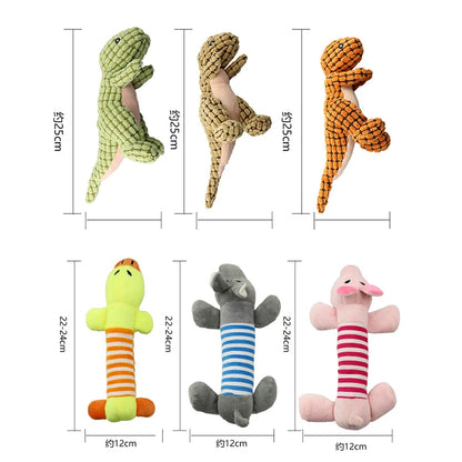 plush toy in the shape of animals for dog 