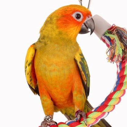 Braided parrot toy in UL 