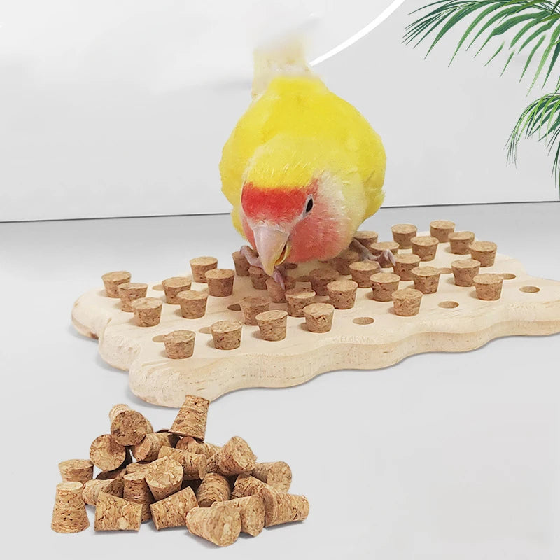 Chew toys for parrots 