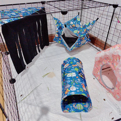 Double-layer plush hammock 