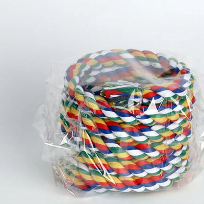 Braided parrot toy in UL 