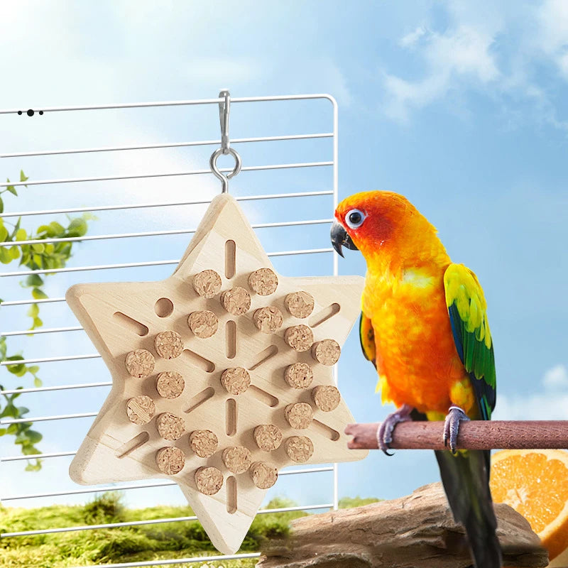 Chew toys for parrots 