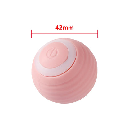 Electric ball with automatic movement for cats 