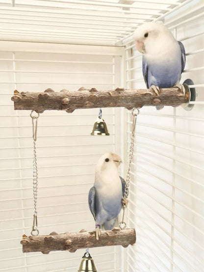 Parrot support pole 
