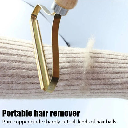 Portable manual epilator for pets 