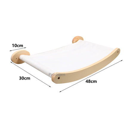 Wall-mounted climbing shelf for cat 