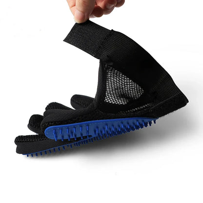 Silicone grooming gloves 