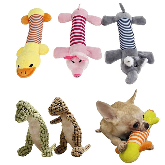 plush toy in the shape of animals for dog 