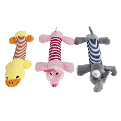 plush toy in the shape of animals for dog 