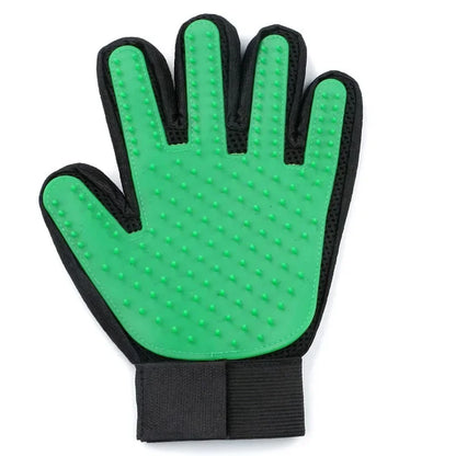 Silicone grooming gloves 