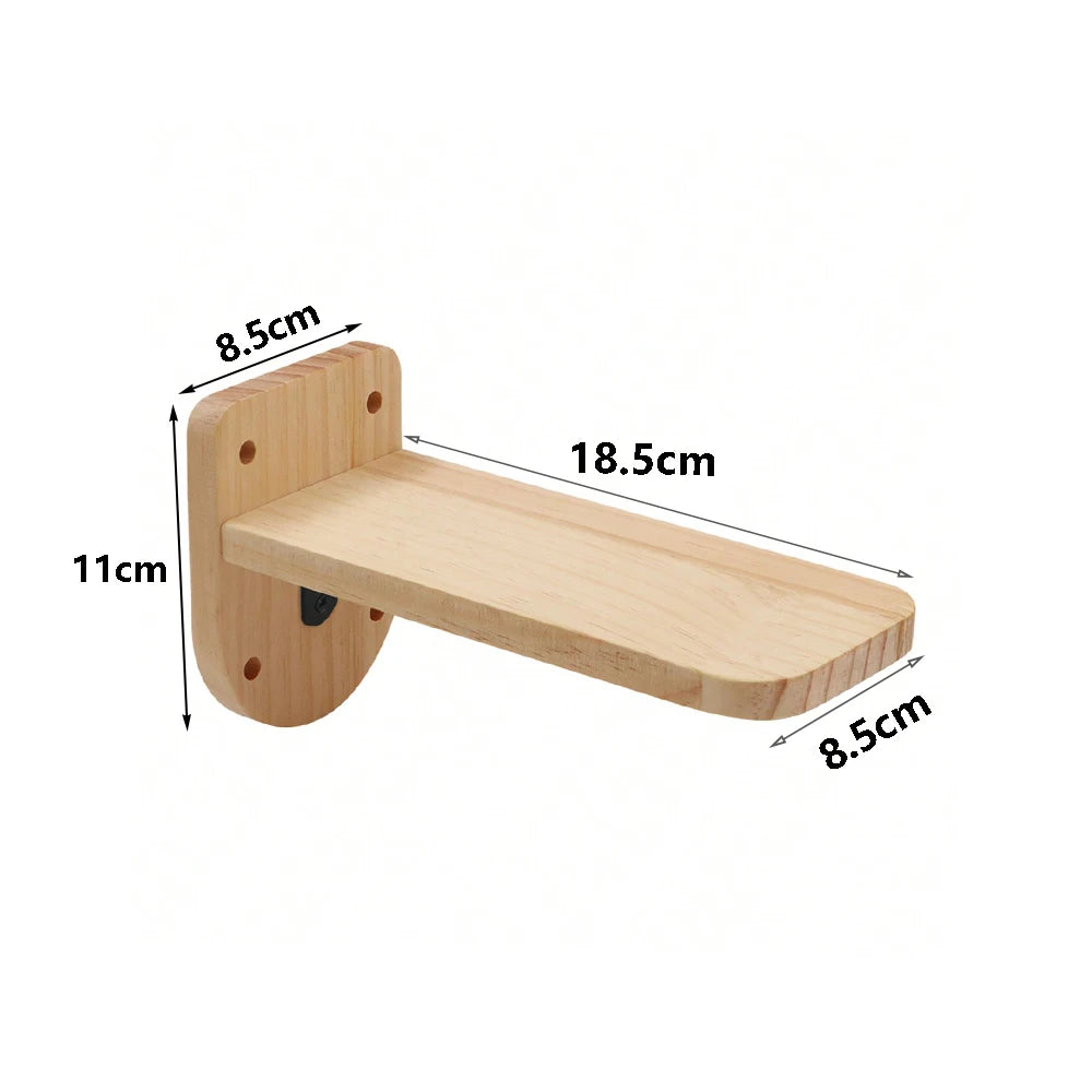 Wall-mounted climbing shelf for cat 