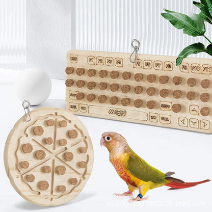 Chew toys for parrots 