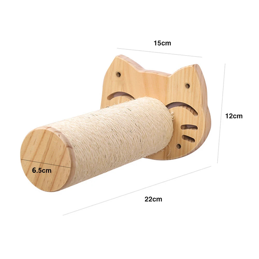 Wall-mounted climbing shelf for cat 