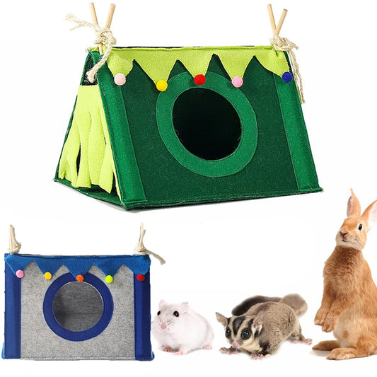 Felt tent for rabbit 