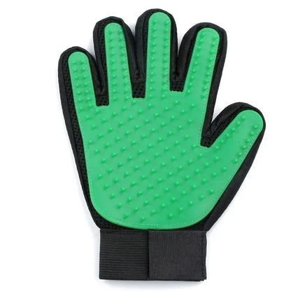 Silicone grooming gloves 