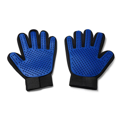 Silicone grooming gloves 