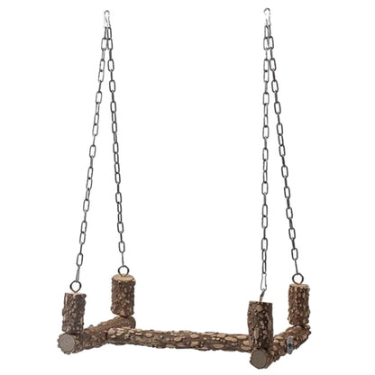 Wooden perch for birds 