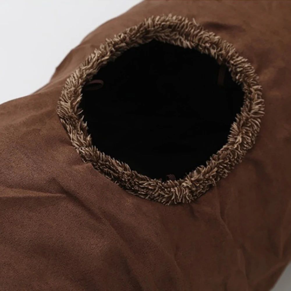 Long suede tunnel for cat 