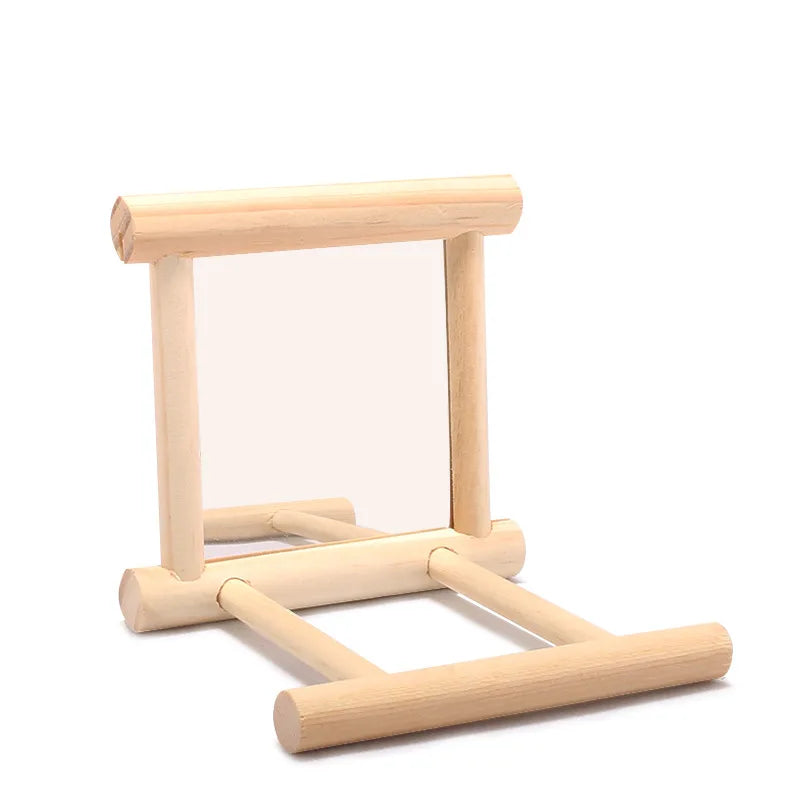 Bird mirror toy 