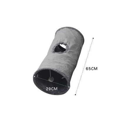 Long suede tunnel for cat 