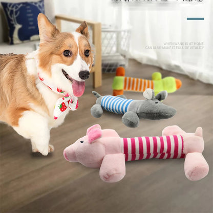 plush toy in the shape of animals for dog 