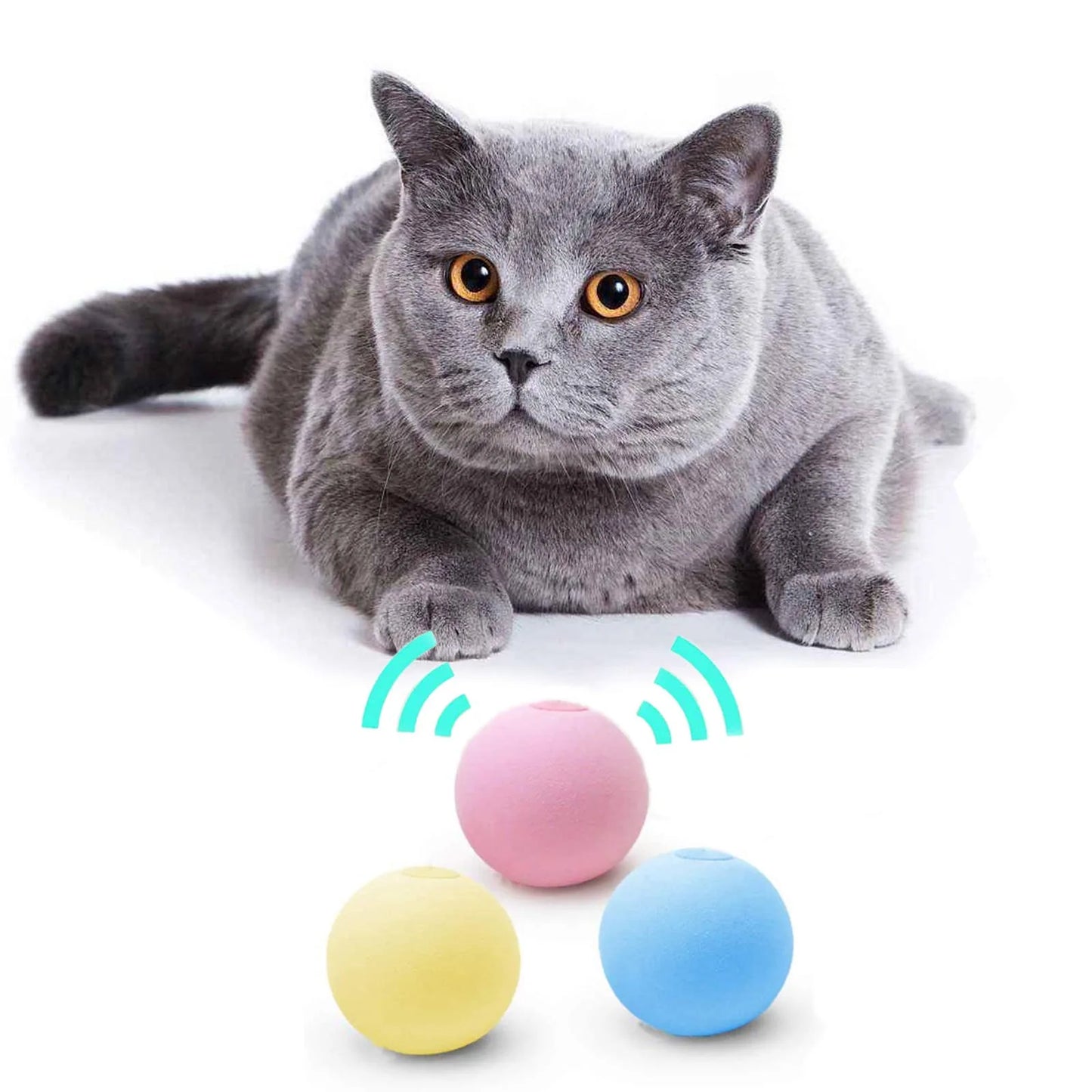Interactive smart ball for cat 