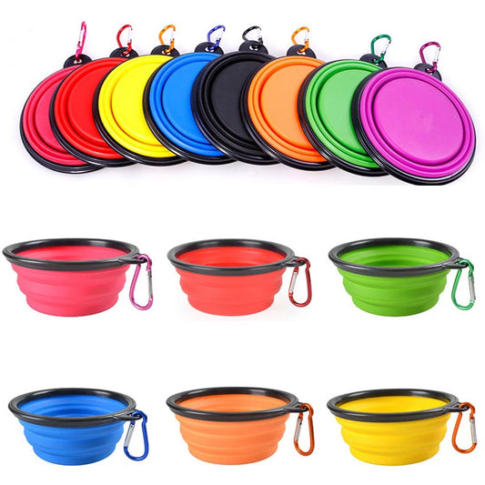 Foldable Portable Dog Feeder 