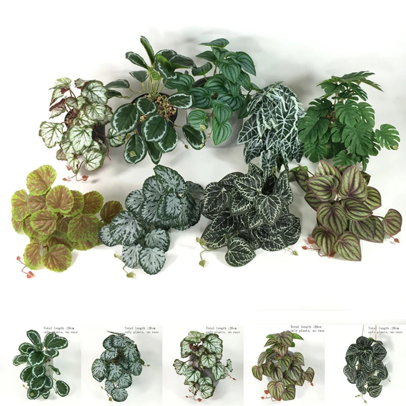 Artificial terrarium plant for reptiles 