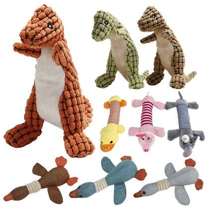 plush toy in the shape of animals for dog 