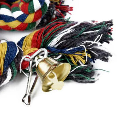 Braided parrot toy in UL 