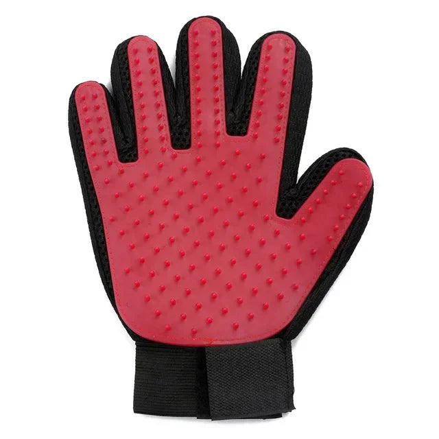 Silicone grooming gloves 